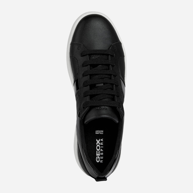 Sneakersy damskie na platformie Geox D35QXA05402-C9999 41 26.7 cm Czarne (8050036966667) - obraz 4