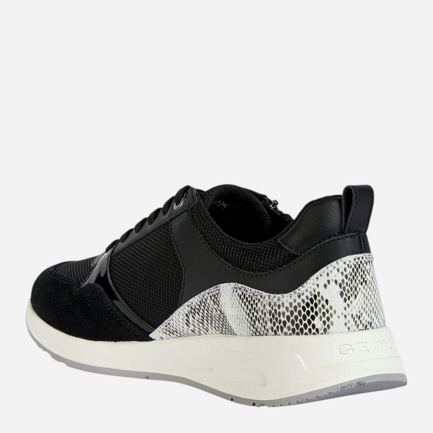 Sneakersy damskie do kostki Geox D35NQA0BC14-C9999 36 23.4 cm Czarne (8050036966094) - obraz 3