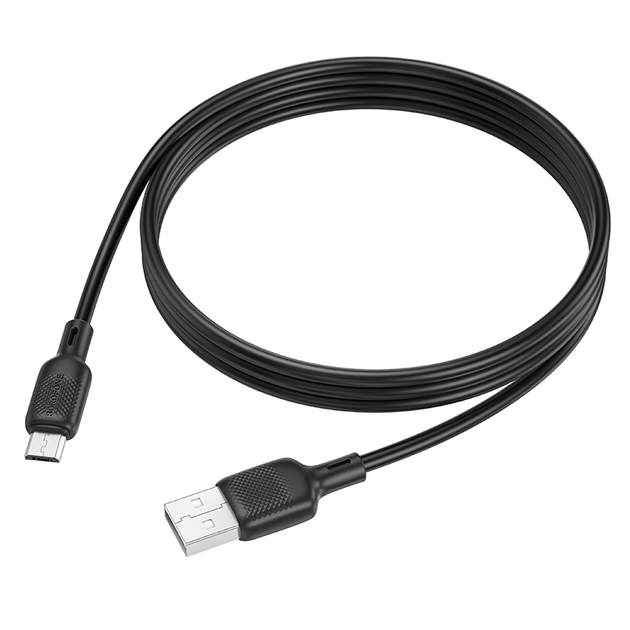 Кабель BOROFONE BX113 Lenny 2.4A Чорний - изображение 5