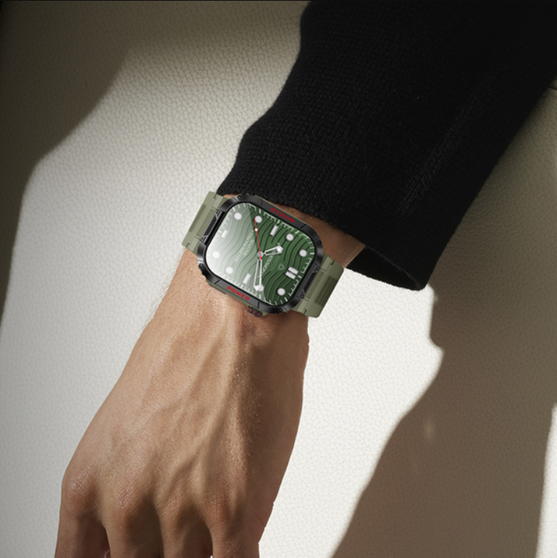 Смарт-годинник BOROFONE BD9 Smart sports watch (call version) Green (6941991113987) - изображение 3
