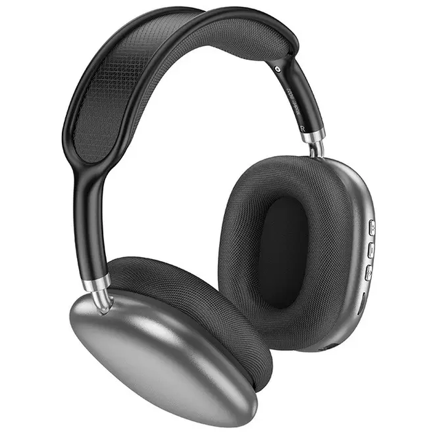 Бездротові навушники BOROFONE BO22 Elegant BT headphones Space Gray (6941991101687) - Фото 1 Бездротові навушники BOROFONE BO22 Elegant BT headphones Space Gray (6941991101687) - изображение 1