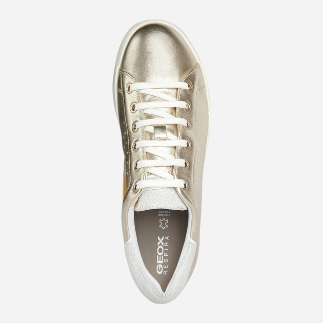 Sneakersy damskie do kostki Geox D151BE0CF07-C2L1Q 41 26.7 cm Złote (8056206023543) - obraz 4