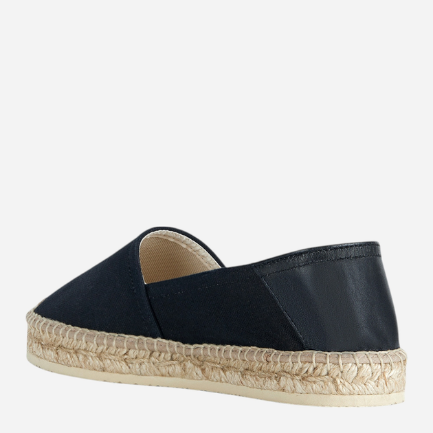 Espadryle damskie Geox D35V0C01043-C9999 41 26.7 cm Czarne (8056206051515) - obraz 3