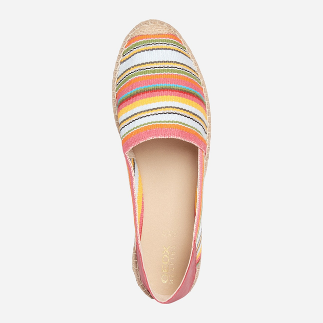 Espadryle damskie Geox D35V0C01085-C0G8B 36 23.4 cm Wielokolorowe (8056206051539) - obraz 4