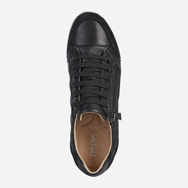 Sneakersy damskie do kostki Geox D0268C08522-C9999 39 25.4 cm Czarne (8054730392746) - obraz 4