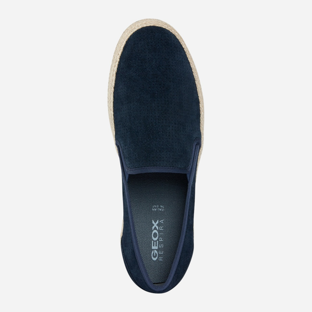Espadryle męskie Geox U25DWA00020-C4064 44 29.3 cm Granatowe (8056206000063) - obraz 4