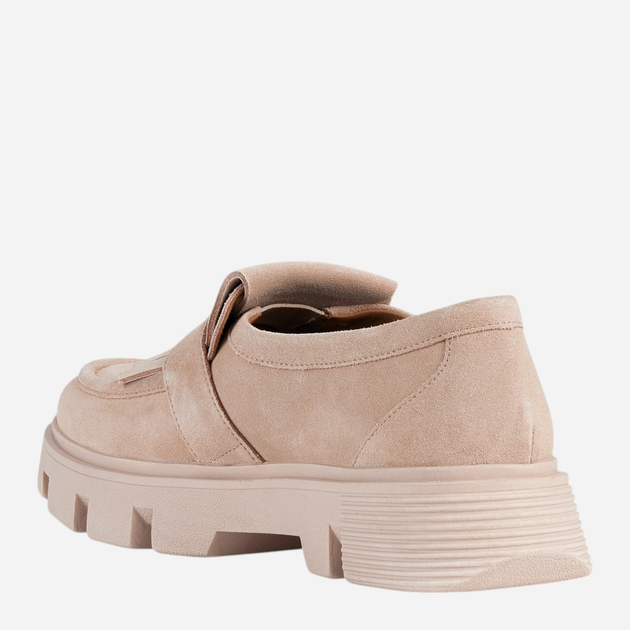Loafersy damskie zamszowe Geox D26UAN00022-C8156 38 24.7 cm Jasnoróżowe (8056206026285) - obraz 3