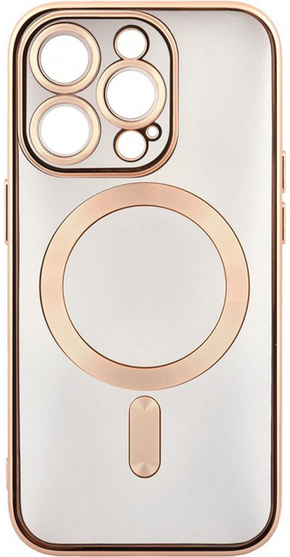 Etui WG Magic Eye Magnet do iPhone 15 Pro Gold (11879) - obraz 1