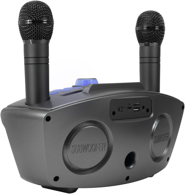 Przenośny zestaw karaoke MusicMate MM-SK70-GR SingOwl (5904119284908) - obraz 5