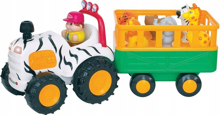 Zabawka edukacyjna Kiddieland Safari jeep (029652) - obraz 2