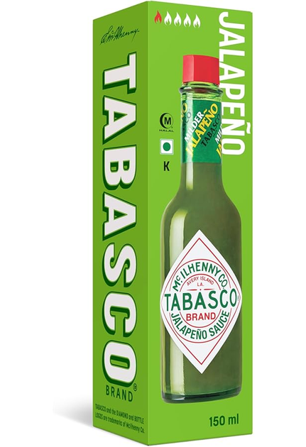 Соус Tabasco Green Pepper Sauce 60 мл - Фото 1 Соус Tabasco Green Pepper Sauce 60 мл - изображение 1