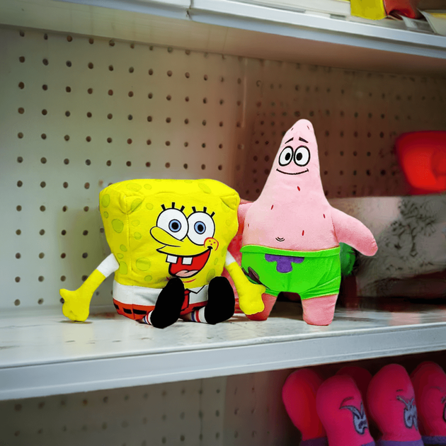 Набір м’яких іграшок Star Toys «Спанч Боб і Патрік», 2 персонажі, арт. 00692-2-21322-3 - зображення 2