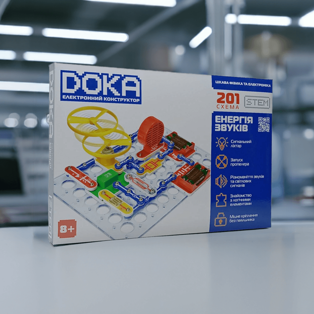 Электронный конструктор "Дока - 201 схема" D70706 - изображение 5