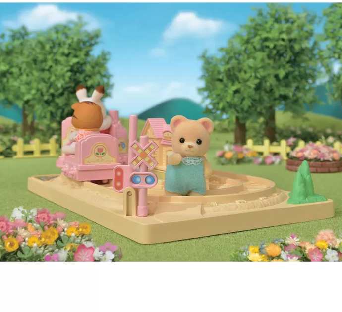 Ігровий набір Epoch Sylvanian Families дитячий паровозик (5054131053201) - зображення 3