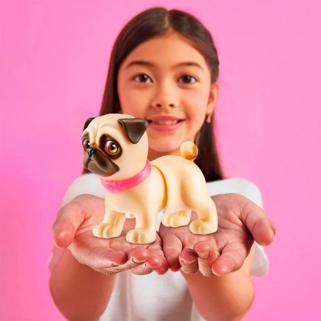 Інтерактивне цуценя Грайливий Мопс PETS ALIVE 9530SQ1-4 ходити веляє хвостиком - зображення 2