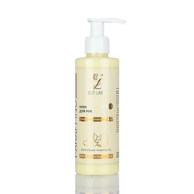 Увлажняющий крем для рук Vanilla Paraffino Elit Lab, 200 мл Крем для рук - Фото 1 Увлажняющий крем для рук Vanilla Paraffino Elit Lab, 200 мл Крем для рук - изображение 1