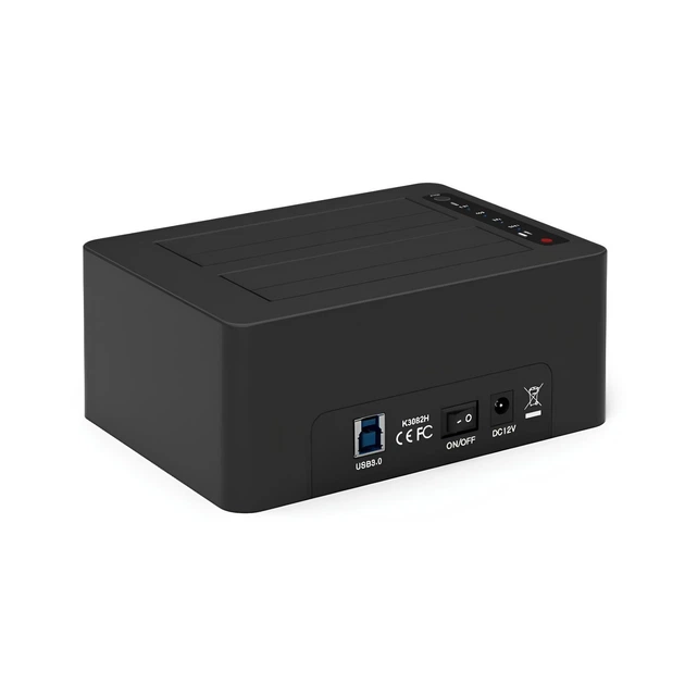Док-станція клонувальник Maiwo для двох SSD/HDD 2.5/3.5" SATA 3xUSB 3.0 (K3082H 6396) Чорна - Фото 3 Док-станція клонувальник Maiwo для двох SSD/HDD 2.5/3.5" SATA 3xUSB 3.0 (K3082H 6396) Чорна - зображення 3