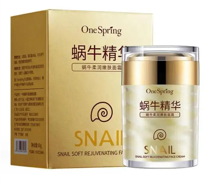 Крем One Spring Snail Cream для гладкой и нежной кожи 60 г ...