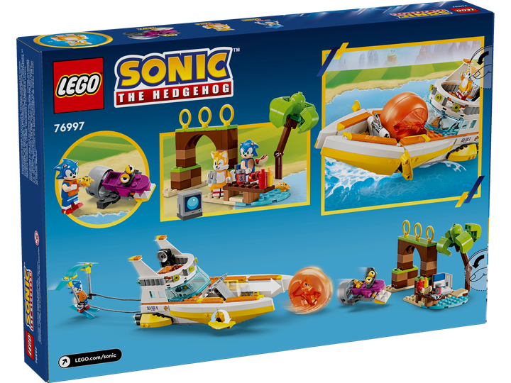 Конструктор LEGO Sonic the Hedgehog Хвости і пригоди на човні 393 деталі (76997) - зображення 8