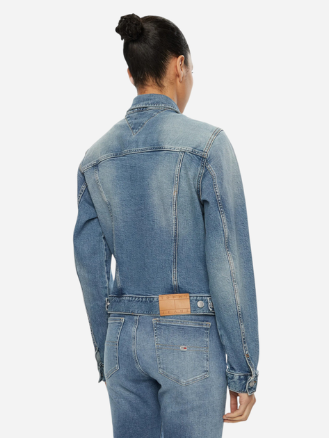 Kurtka jeansowa damska Tommy Jeans DW0DW19858-1AB S Niebieska (8720638505624) - obraz 2