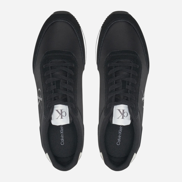 Чоловічі снікери Calvin Klein Jeans YM0YM01119-0GM 42 Чорні (8720639483662) - зображення 4