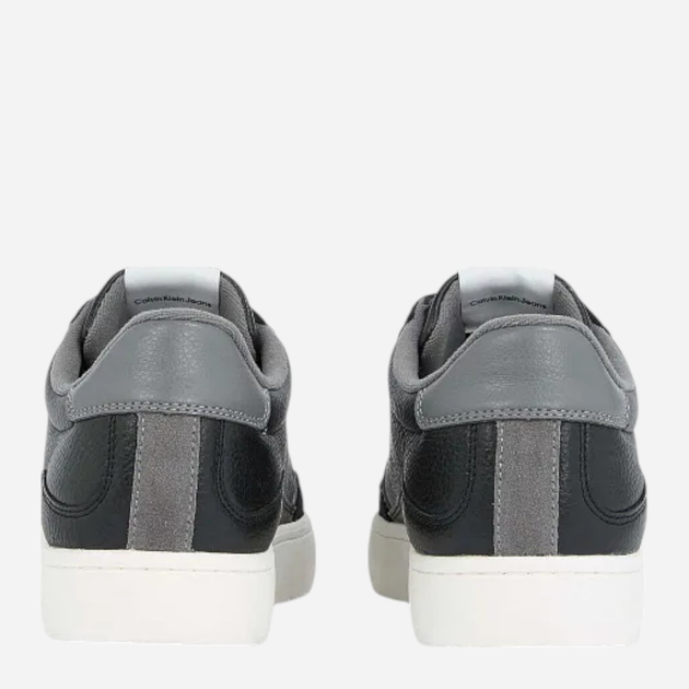 Sneakersy męskie skórzane Calvin Klein Jeans YM0YM01153-0GP 41 Ciemnoszare (8721107081229) - obraz 4