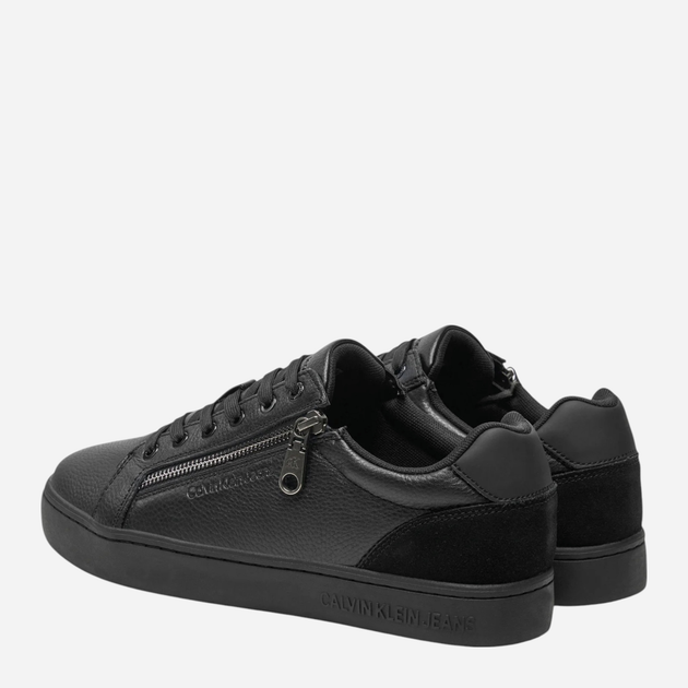 Sneakersy męskie skórzane Calvin Klein Jeans YM0YM01254-0GJ 43 Czarne (8721107082110) - obraz 3