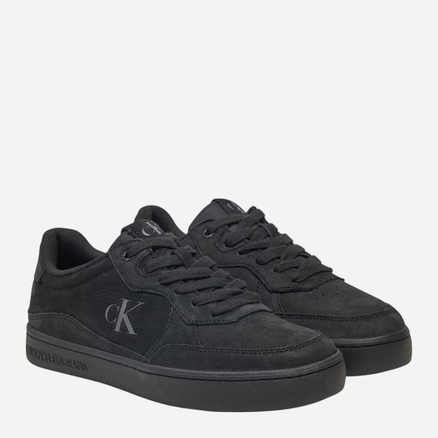 Sneakersy męskie skórzane Calvin Klein Jeans YM0YM01256-0GJ 42 Czarne (8721107094809) - obraz 2
