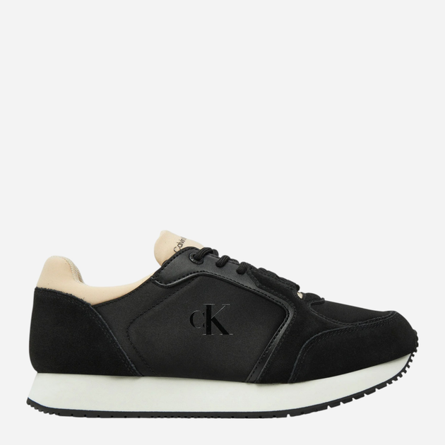 Sneakersy damskie do kostki Calvin Klein Jeans YW0YW01644-0GU 40 Czarne (8721107077444) - obraz 1