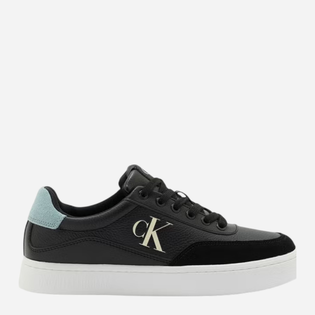 Sneakersy damskie skórzane Calvin Klein Jeans YW0YW01668-0GX 39 Czarne (8721107076621) - obraz 1