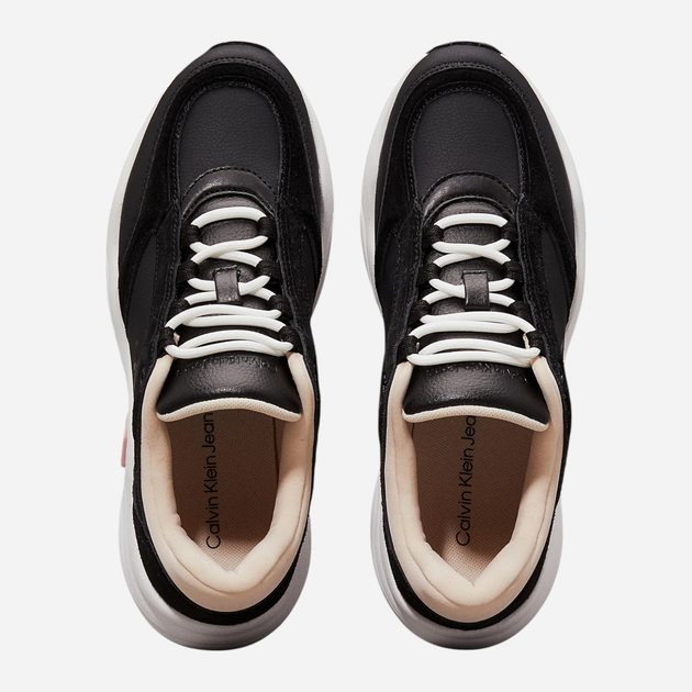 Sneakersy damskie do kostki Calvin Klein Jeans YW0YW01646-0GU 39 Czarne (8721107081212) - obraz 5