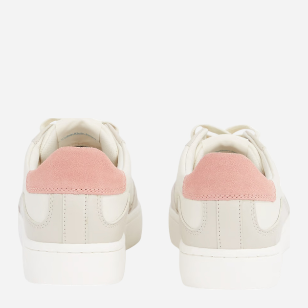 Sneakersy damskie skórzane Calvin Klein Jeans YW0YW01668-0LD 37 Mleczne (8721107082363) - obraz 4