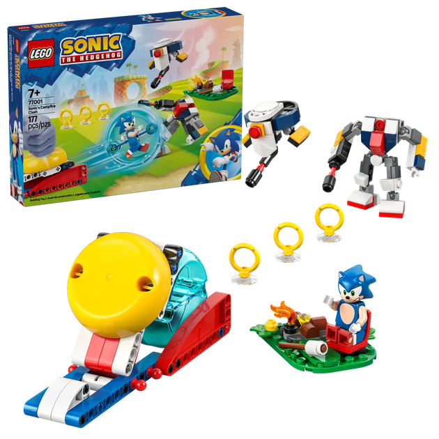 Конструктор LEGO Sonic the Hedgehog: Сонік і битва в таборі 177 елементів (77001) - зображення 3