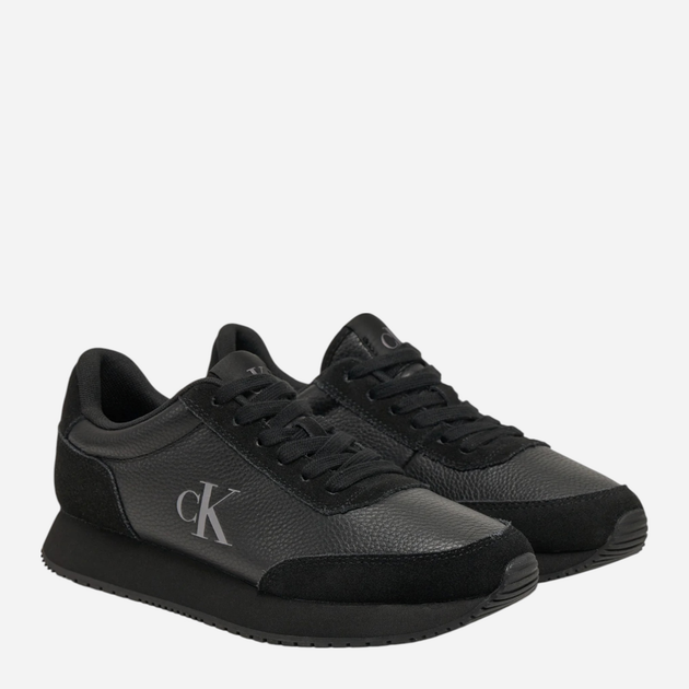 Sneakersy damskie do kostki Calvin Klein Jeans YW0YW01798-0GJ 36 Czarne (8721107090207) - obraz 2