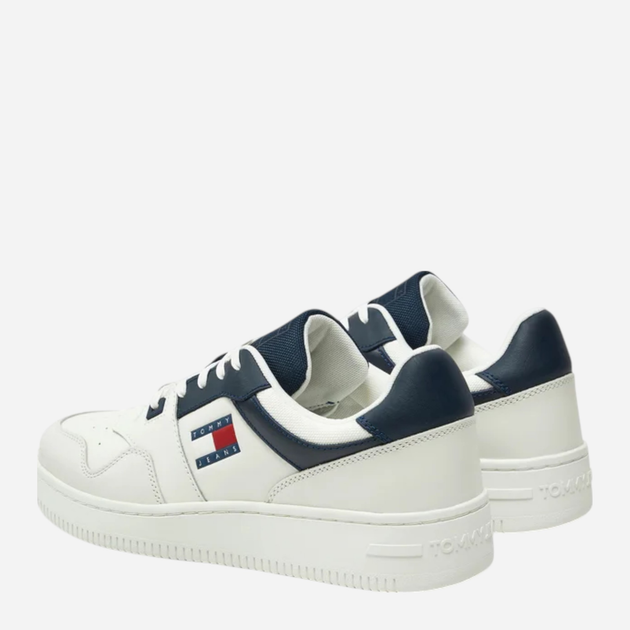 Чоловічі снікери Tommy Jeans EM0EM01395-DW4 44 Білі (8720638202882) - зображення 3