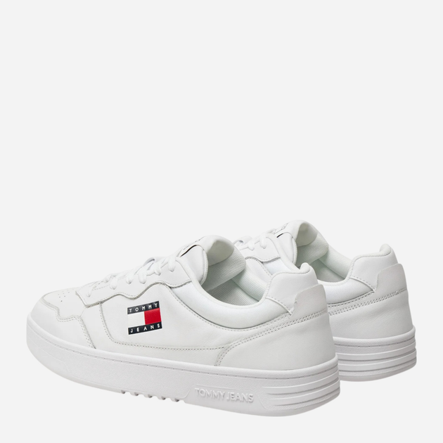 Чоловічі снікери Tommy Jeans EM0EM01443-YBR 40 Білі (8720637380673) - зображення 3