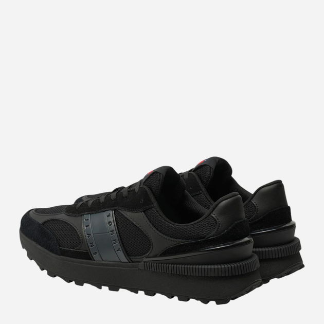 Sneakersy męskie do kostki Tommy Jeans EM0EM01537-BDS 43 Czarne (8720638196310) - obraz 3