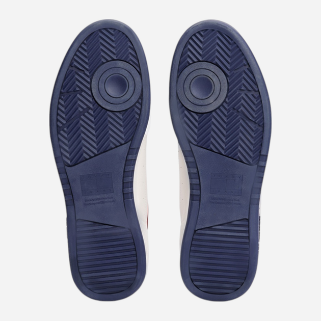 Чоловічі снікери Tommy Jeans EM0EM01576-TCR 41 Білі (8720638358794) - зображення 6