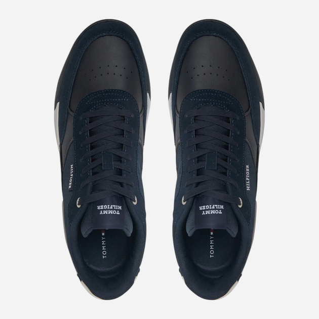 Чоловічі снікери Tommy Hilfiger FM0FM05371-DW5 41 Темно-сині (8720638204077) - зображення 4