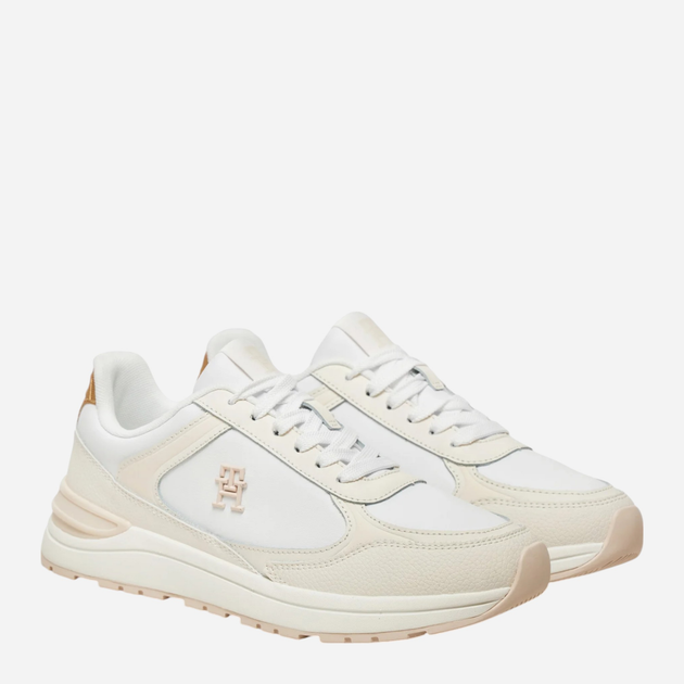 Sneakersy damskie do kostki Tommy Hilfiger FW0FW08325-0K4 39 Białe (8720638184911) - obraz 2