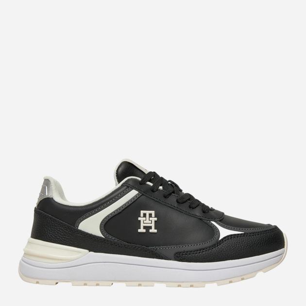 Жіночі снікери Tommy Hilfiger FW0FW08325-BDS 37 Чорні (8720638206460) - зображення 1