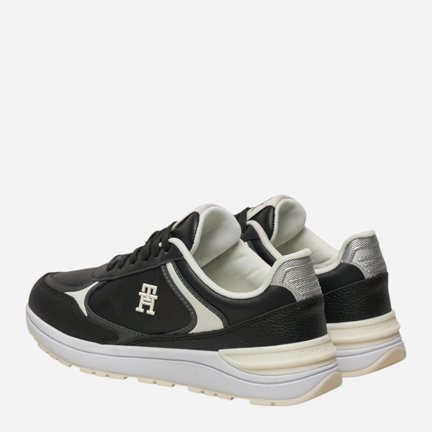 Sneakersy damskie do kostki Tommy Hilfiger FW0FW08325-BDS 36 Czarne (8720638206248) - obraz 3