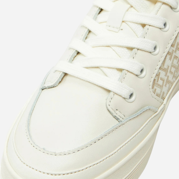 Sneakersy damskie do kostki Tommy Hilfiger FW0FW08331-Z00 38 Mleczne (8720638244110) - obraz 7