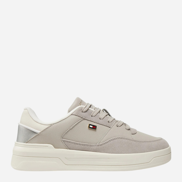 Жіночі снікери Tommy Hilfiger FW0FW08615-PQU 38 Світло-сірі (8720638341178) - зображення 1