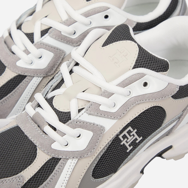 Sneakersy damskie do kostki Tommy Hilfiger FW0FW08385-0IM 38 Ciemnoszare (8720638346418) - obraz 5