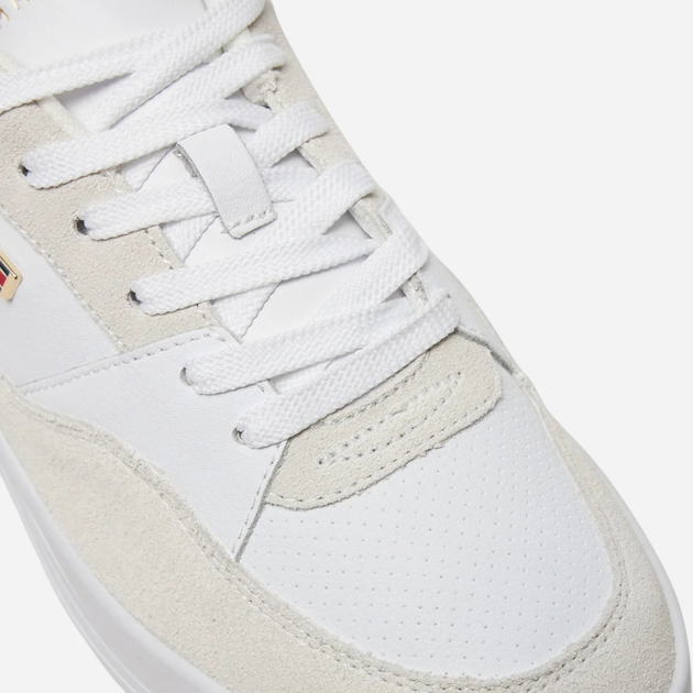 Sneakersy damskie do kostki Tommy Hilfiger FW0FW08615-YBS 38 Białe (8720638204961) - obraz 6