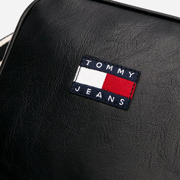 Сумка планшет чоловіча маленька Tommy Hilfiger AM0AM12898-BDS Чорна (8720638208853) - зображення 4