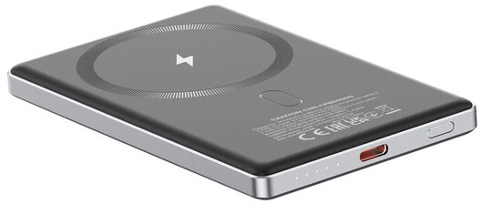 Powerbank Canyon OnPower 505 slim Magsafe 5000 mAh PD20W Dark Grey (CNS-CPB505DG) - obraz 4