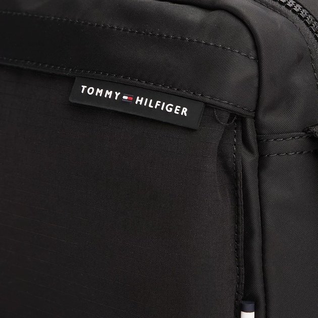 Torba przez ramię męska mini Tommy Hilfiger AM0AM13298-BDS Czarna (8720638359333) - obraz 4