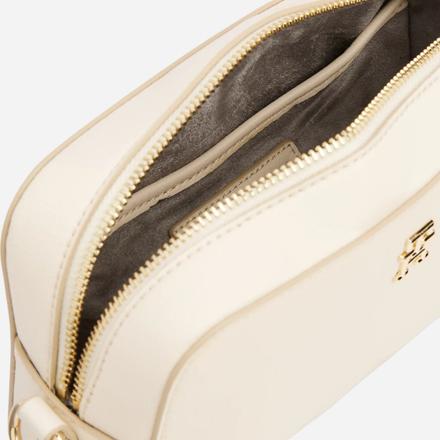Torebka crossbody damska mała Tommy Hilfiger AW0AW16906-AA8 Mleczna (8720638340799) - obraz 3